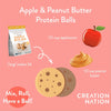 Apples & Peanut Butter Protein Balls