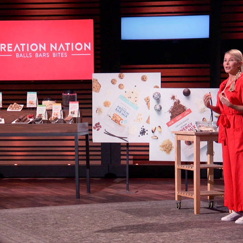 Creation Nation Protein Balls on Shark Tank, Season 12!