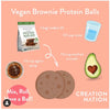 Brownie Vegan Protein Balls