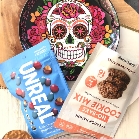 No Bake Chocolate Monster Cookies