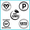 We're officially CERTIFIED Paleo, Keto, and Vegan!