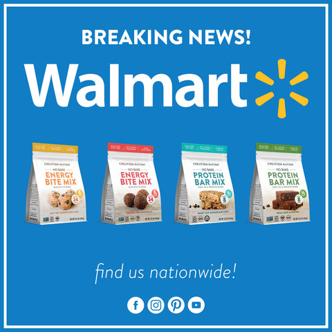 Creation Nation Protein Bar Mix + Walmart