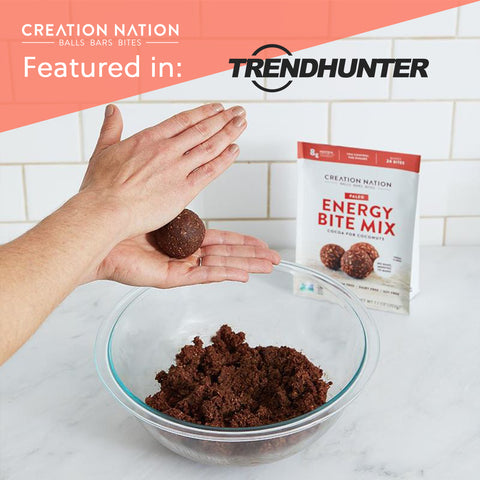 Trend Hunter features Creation Nation No-Bake Mixes