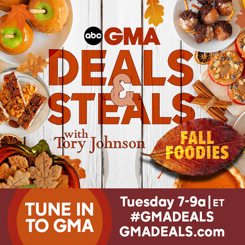 Creation Nation protein balls & cookies on Good Morning America!