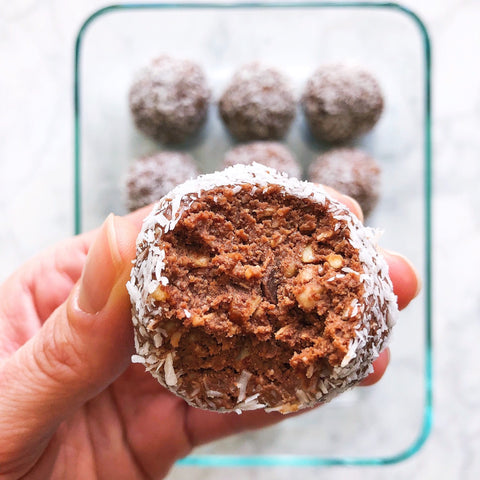 ALMOND JOY ENERGY BALLS RECIPE