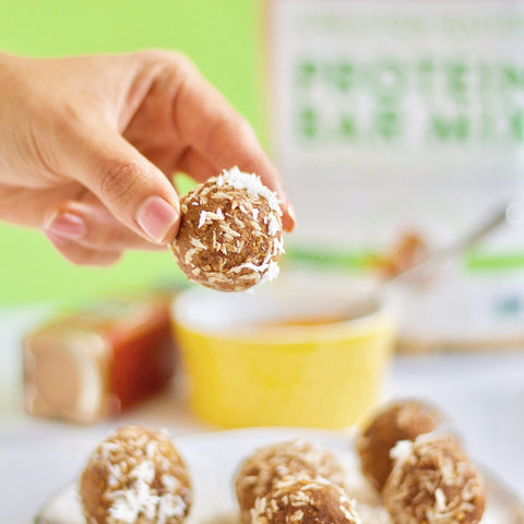 Pumpkin Pie Protein Balls