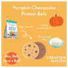 Pumpkin Cheesecake Protein Balls