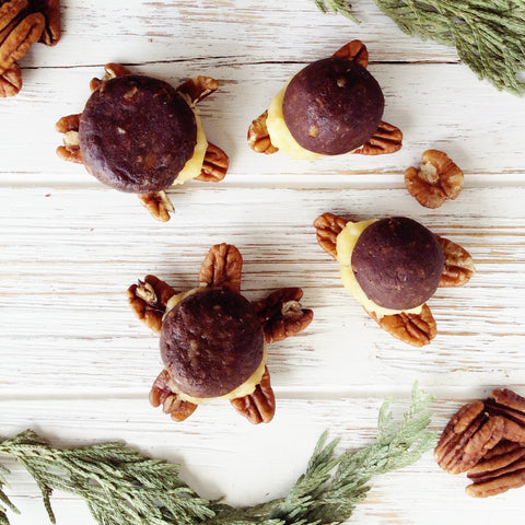 Caramel Pecan Turtle Protein Balls
