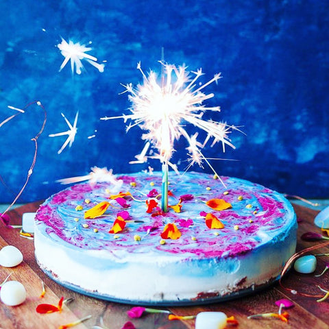 Vegan No-Bake Birthday Cake