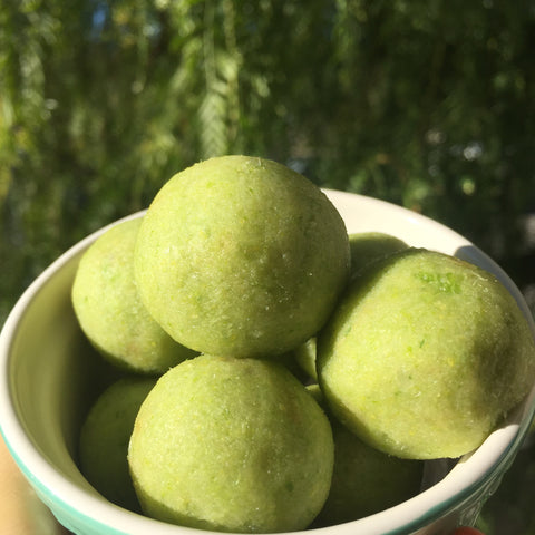 Celery Banana Fat Balls from Celery Juice Pulp
