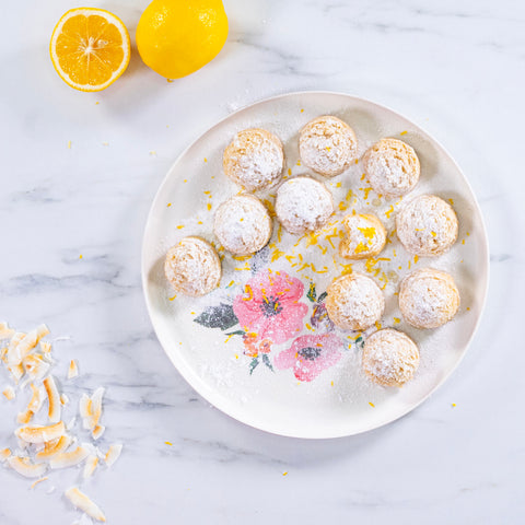 No-bake Lemon Wedding Cookies