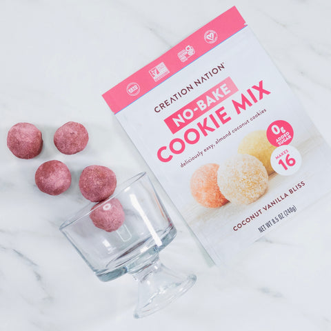 No-bake Superfood Coconut Cookies