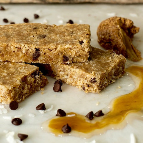 Vegan Energy Bar VIDEO (w/ Red Maca Almond Butter)