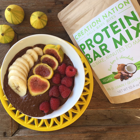 Instant No-Blender Smoothie Bowl