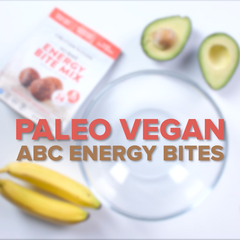 No-bake Paleo Protein Bites Video | Avocado Banana Chocolate