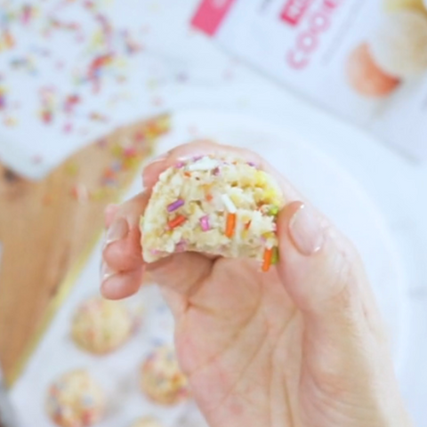 No-bake Birthday Cake Cookies