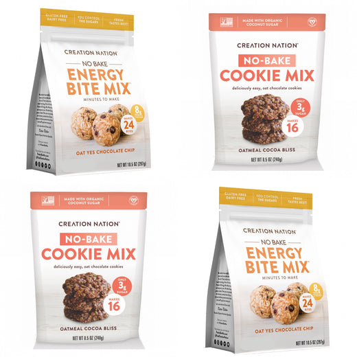Family Favorites 4pk | Creation Nation Energy Bites & Cookies